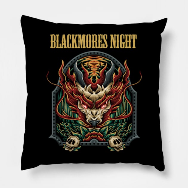 BLACKMORES NIGHT BAND Pillow by citrus_sizzle