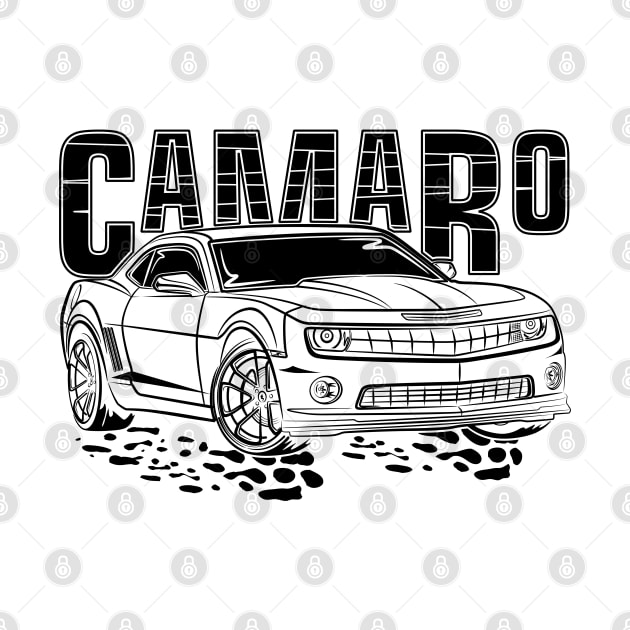 Camaro (Black Print) by WINdesign