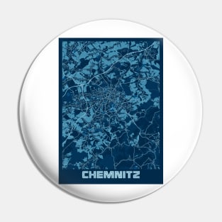 Chemnitz - Germany Peace City Map Pin
