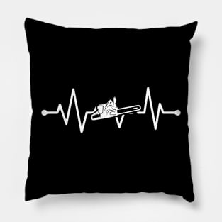 Chainsaw Heart beat Pillow