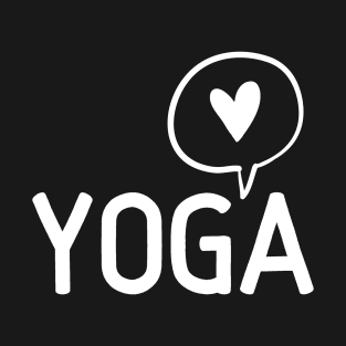 Yoga Lover I love yoga Namaste T-Shirt