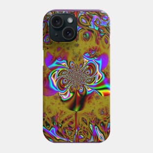 Psychedelic Fractal Flower Phone Case