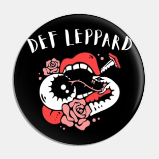 DEF LEPPARD BAND Pin