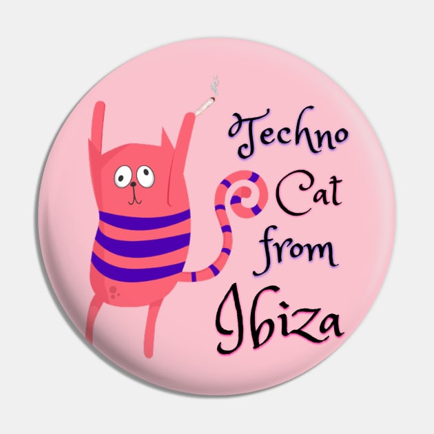 Techno Cat from Ibiza - Catsondrugs.com - Techno Party Ibiza Rave Dance Underground Festival Spring Break  Berlin Good Vibes Trance Dance technofashion technomusic housemusic Pin by catsondrugs.com