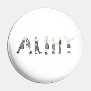 BTS Butter-Got ARMY right behind us Pin