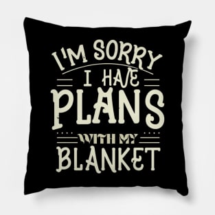 Cozy Commitment: Plans with My Blanket Pillow