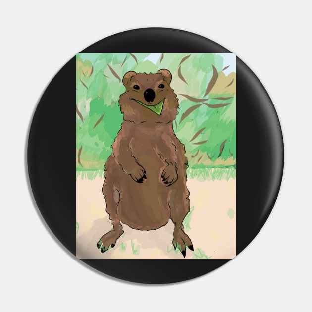 Quokka Pin by Carpesidera