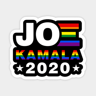 Joe Biden Kamala Harris 2020 Rainbow Gay Pride LGBT Magnet