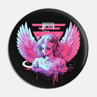 angel aesthetic survive Pin