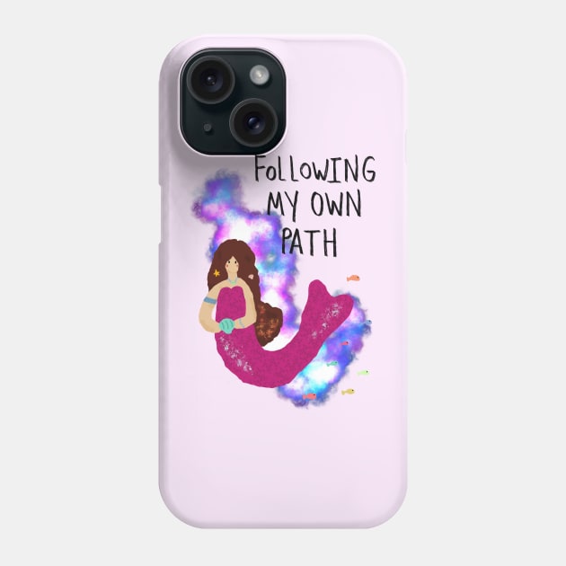 Following my own path Phone Case by artoftilly