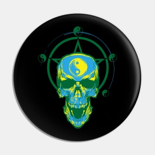 Skull of tai chi N°6 Pin