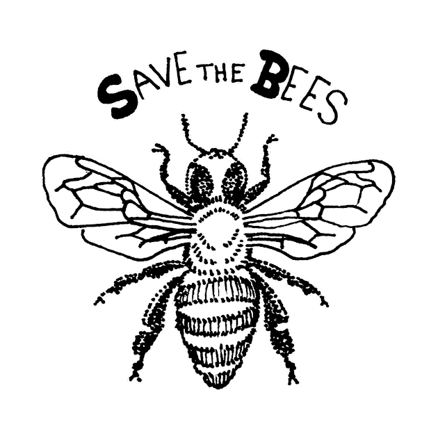 Save The Bees 002 by Lisamariesumner