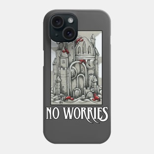 No Worries - Sand Castle - Crabs Phone Case