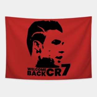 cristiano ronaldo Welcome Back CR7 Tapestry