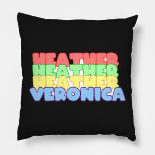 Heathers Sticker Pillow