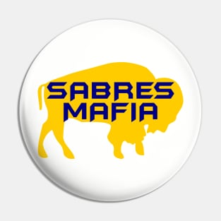 Sabres Mafia Pin