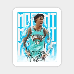 Ja Morant // Grizzlies 12 Magnet