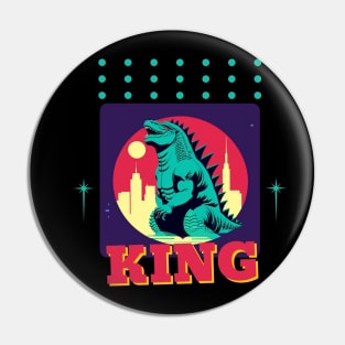 King of monster,The great monster of world Pin