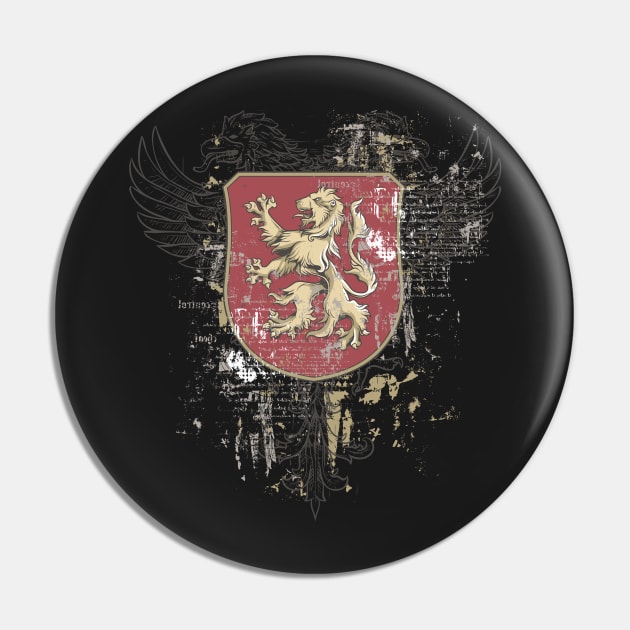 Coat of Arms Shield Pin by jm2616