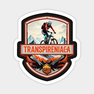 trans pyrenees mountain bike Transpyrenees Magnet