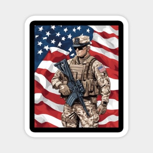 United States Army Rangers Magnet
