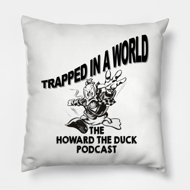 COLLECTIVE LIMITED EDITION: Trapped In a World - Howard Runs Pillow by Into the Knight - A Moon Knight Podcast