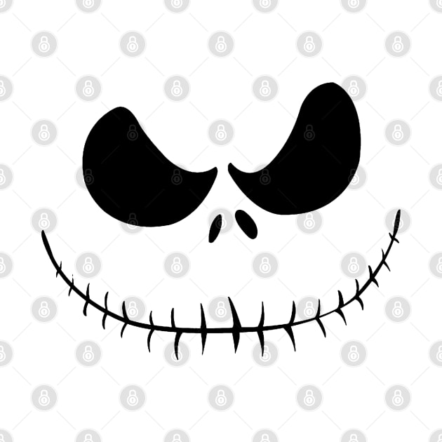 Skellington Face by CoolMomBiz