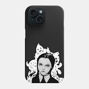 Girl and monsters Phone Case