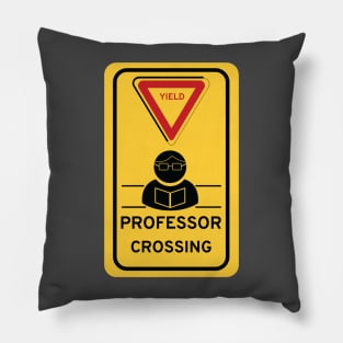 Professor Crossing Pillow