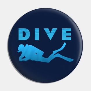 Scuba Diving - Diver - DIVE Pin