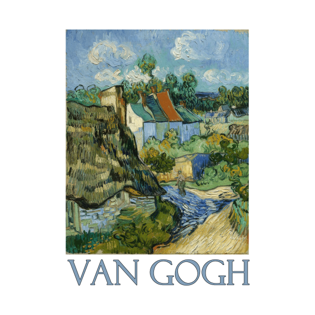 van gogh houses and figure