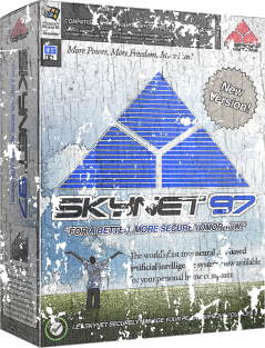 Skynet 97 - Vintage Magnet