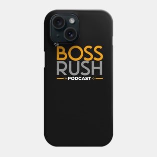 The Boss Rush Podcast Logo (Black Creator Support) Phone Case