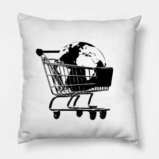 Earth for sale Pillow