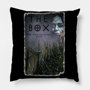 The Box Poster (Ghostly Tear) Pillow