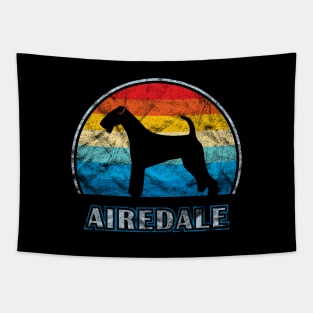 Airedale Terrier Vintage Design Dog Tapestry