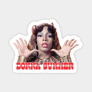 Donna Summer / Retro Style Fan Art Design Magnet