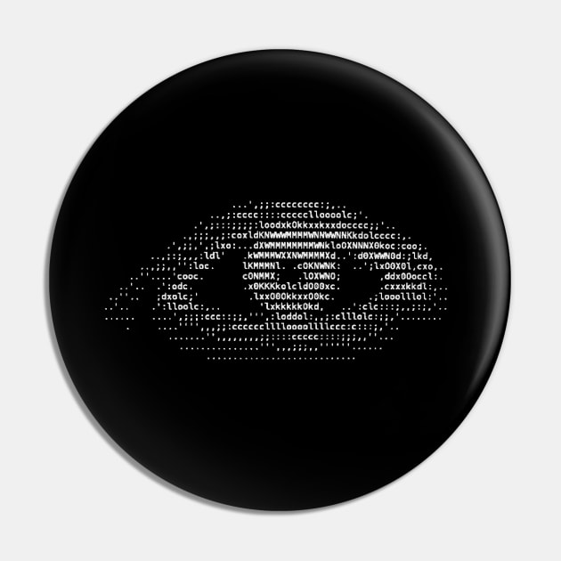 The Talos Principle V - ASCII eye Pin by ETERNALS CLOTHING