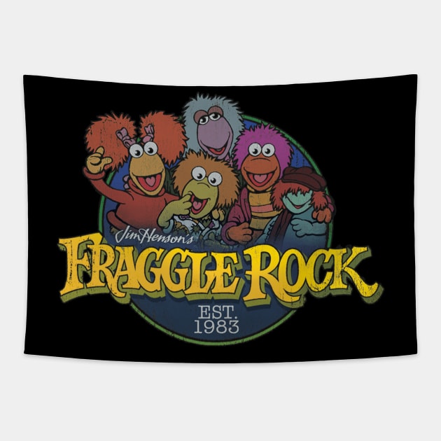 Fraggle Rock 1983 Tapestry by Young Forever