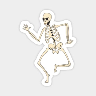 Funny Skeleton Dancing Magnet