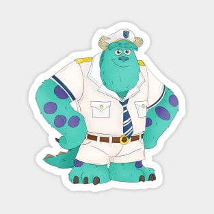 Sulley the Sailor: Captain of the Monster Seas Magnet