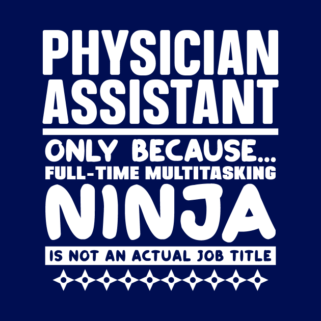 Physician Assistant Ninja by colorsplash