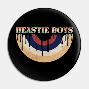 Melted Vinyl - Beastie Pin