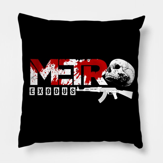 METRO Pillow by theanomalius_merch