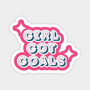 girl got goals Magnet