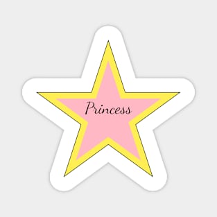 Aesthetic princess star Magnet