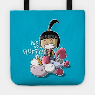 It's so fluffy! Tote