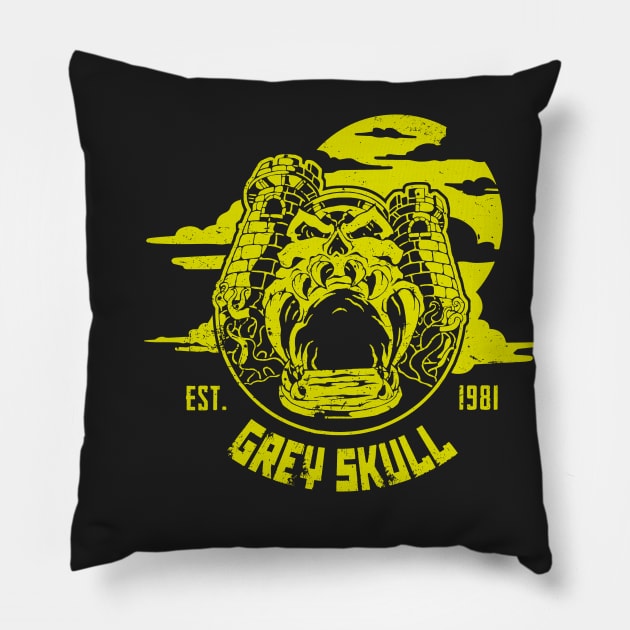 MASTERS of the Universe - GREYSKULL Castle 1981 Pillow by SALENTOmadness