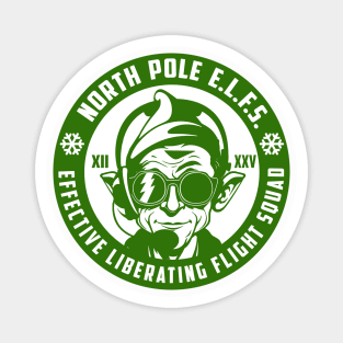 North Pole E.L.F.S. (Green) Magnet