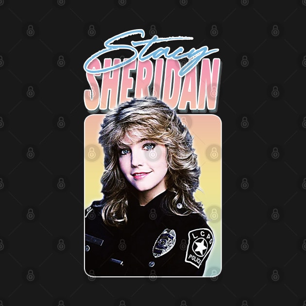 Stacy Sheridan / TJ Hooker - 80s TV Retro Design by DankFutura